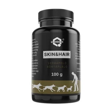 Quebeck Skin&amp;Hair szőrápoló bőrtápláló étrendkiegészítő 100g