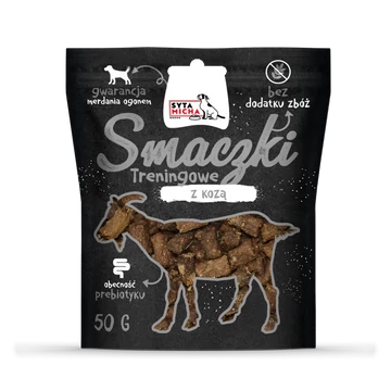 Syta Micha Tréning falatok Kecskehússal és prebiotikummal 50g