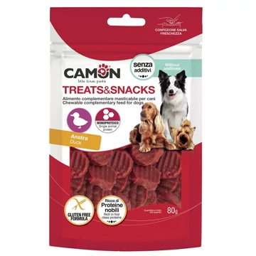 Camon Monetine grillezett monoproteines gluténmentes kacsás snack 80 g