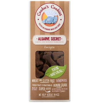Cooka's Barkissini Algarve Secret szentjánoskenyér és kókusz vegán jutalomfalat 100g