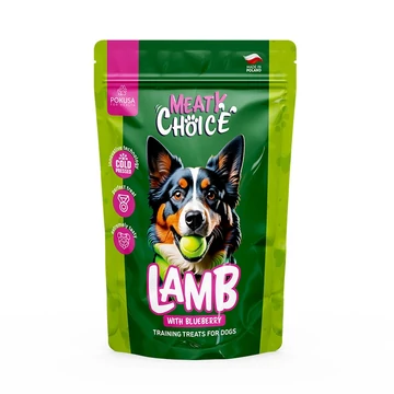 Pokusa Meaty Choice - bárány és áfonya 200g