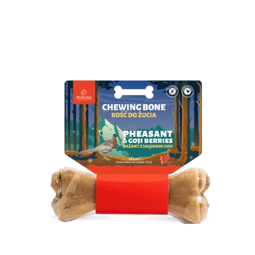 POKUSA FEEL THE WILD Chewing Bone - fácánnal, goji bogyóval és homoktövissel 12cm 