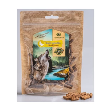 Teomann Tréning Snack kacsa-körte-vörösáfonya 100g