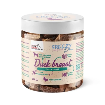 Syta Micha FREEZY Pure - 100% fagyasztva szárított kacsahús 70g