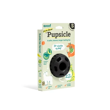 WOOF Pupsicle Power Chewer – Extra Strapabíró (Fekete, S méret)