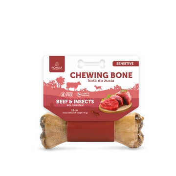 POKUSA Premium Selection rágócsont 12cm - SENSITIVE rovarfehérjével és vörös lóherével