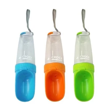 Croci utazós minikulacs kutyáknak itatótállal 350 ml