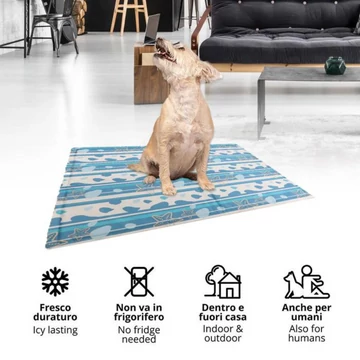 Croci Fresh Mat Sea Dream hűtőmatrac 65x50cm