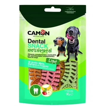 Camon vegetal dental rágósnack epres, almás, és banános, édesburgonyával 90g