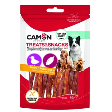Camon kacsás édesburgonyás pálcikák 11 cm 80 gramm