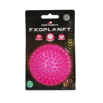 Dog Comets Exoplanet Spiky Ball M Pink