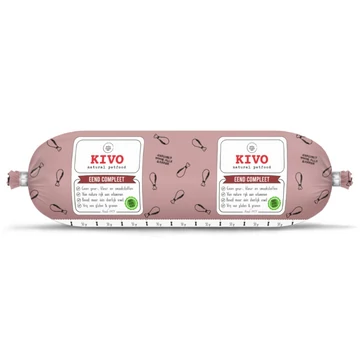 KIVO Kacsa komplett BARF menü kutyáknak 500g