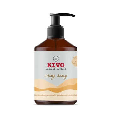 KIVO Shiny Honey kutyasampon – mézzel és argánolajjal a ragyogó szőrzetért 500ml