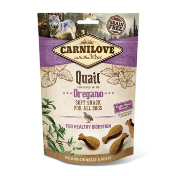 Carnilove Dog Semi Moist Snack Quail with oregano - Fürj oregánóval 200g