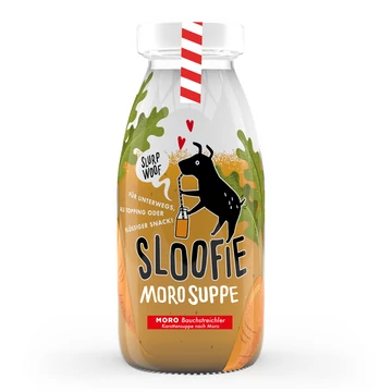 SLOOFIE BIO MORO SOUP, A POCAK KÉNYEZTETÉSÉRE (Sárgarépa)