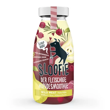 SLOOFIE WILD MEAT, A TERMÉSZET ÍZE (Szarvashús, Körte, Vörösáfonya)