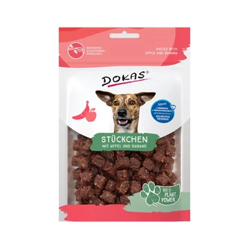 Dokas vegetáriánus darabkák almával és banánnal 105 g