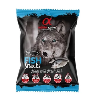 Alpha Spirit Halas félnedves snack kockák 50g
