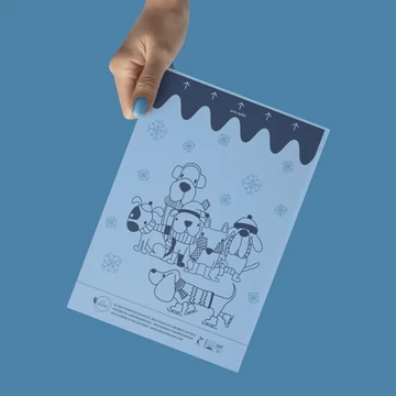 Bag ORGANI KUTYAJÓ ZACSKÓ SÉTÁKHOZ AZUL - LIMITÁLT KIADÁS