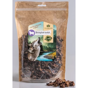 Teomann Szárított Mini Báránytüdő Kockák 1kg