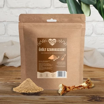 100% őrölt szarvascsont 100 g - BARF LOVE