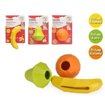 Camon jutalomfalattal tölthető gyümölcs ízű játék körte