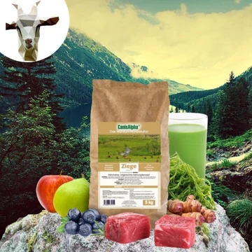 CanisAlpha Wolfskonzept hidegen sajtolt monoprotein száraztáp - KECSKE