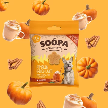 SOOPA Pumpkin Spiced Latte Healthy Bites 50g