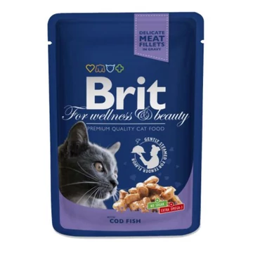 Brit Premium Cat Nedvestáp - AluTasak Cod Fish 100g 