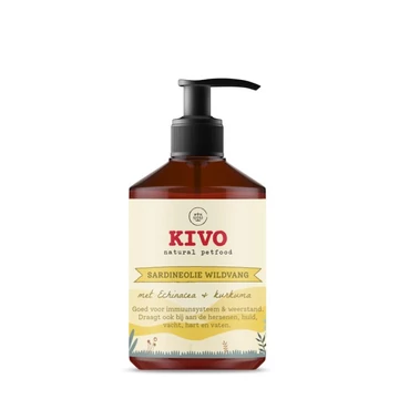 KIVO Szardínia olaj echinaceával és kurkumával 500ml