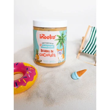 Inooko Mogyoróvaj kutyáknak - Pawna Colada - liofilizált ananásszal és kókusz darabokkal 300g
