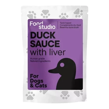 Food Studio Kacsamájas, sárgarépás csontlé szabadon tartott kacsából 