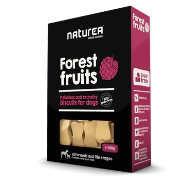 Naturea Biscuit Erdeigyümölcsös Keksz Kutyáknak