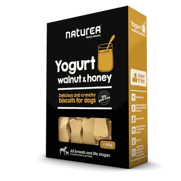 Naturea Biscuit Joghurtos, Diós, Mézes Keksz Kutyáknak
