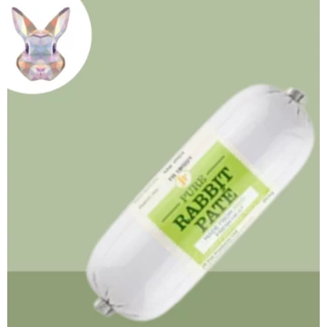 100% nyúl húsrolád 80 g, JR Pet Products