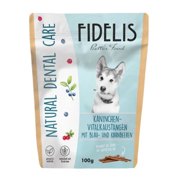 FIDELIS Rágórudak nyúlhússal, kékáfonyával és vörösáfonyával 150g