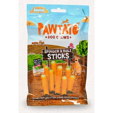 Pawtato Sticks - spenót és fodros kel 120 g