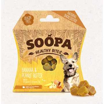 SOOPA Healthy Bites - banán és mogyoróvaj 50 g