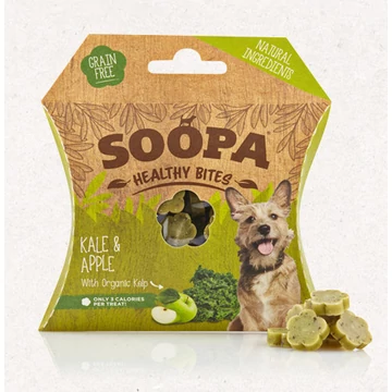 SOOPA Healthy Bites - fodros kel és alma 50 g