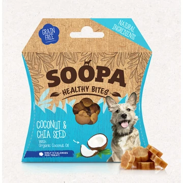 SOOPA Healthy Bites - kókusz és chia mag 50 g