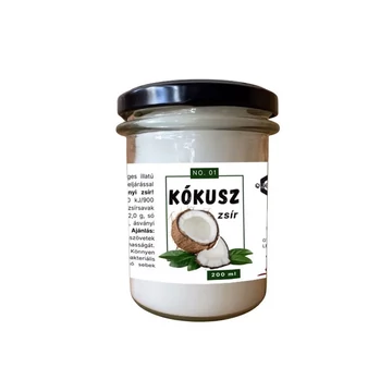 Quebeck Kókuszolaj (zsír) 200ML