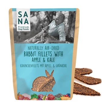 SANA nyúlhús filé almával és kelkáposztával (100g)