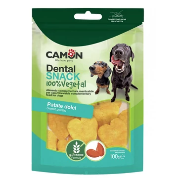 Camon BAUVEG Snack - Édesburgonyás szivecskék 100g