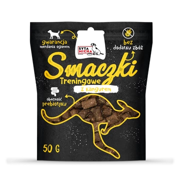 Syta Micha Training Treats kenguruval és prebiotikummal 50g