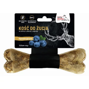 Syta Micha rágócsont hipoallergén szarvas áfonyával 13,5 cm