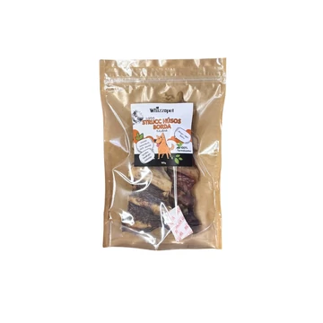 Whizzopet - Szárított strucc húsos borda kutyának 100g