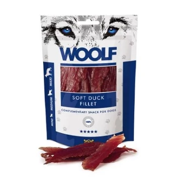 Woolf Soft Duck Jerky Fillet puha kacsahús filé jutalomfalat 100g