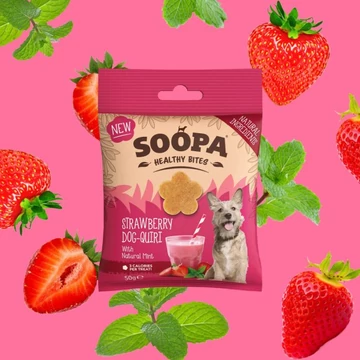 SOOPA Strawberry Dog-Quiri Healthy Bites 50g