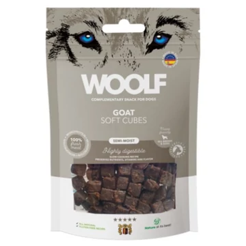 Woolf Főtt Kecskehús Kocka 100g Monoprotein