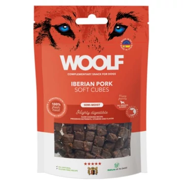 Woolf Főtt Ibériai Sertéshús Kocka 100g Monoprotein